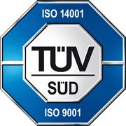 TÜV-Süd - ISO 9001-Zertifikat